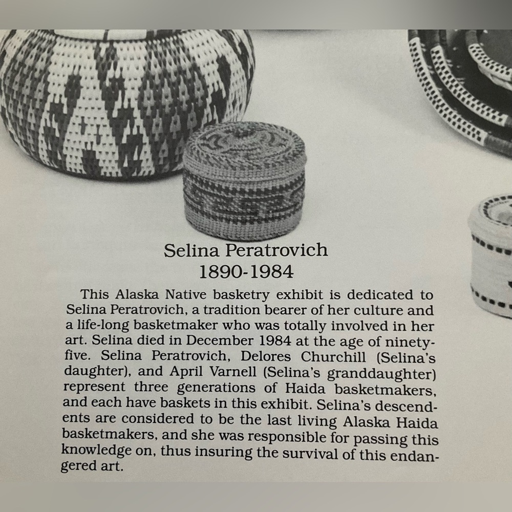 Interwoven Expressions:Works by Contemporary Alaska Native Basketmakers Catalog - Picture 4 of 8